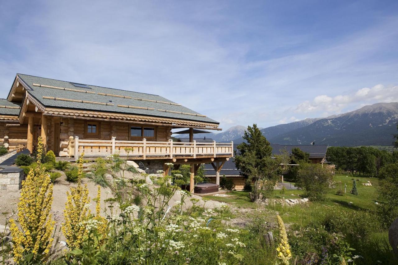Chalet De Luxe "Lodge Des Sens" - Jacuzzi & Sauna - 12 Pers Bolquere ภายนอก รูปภาพ