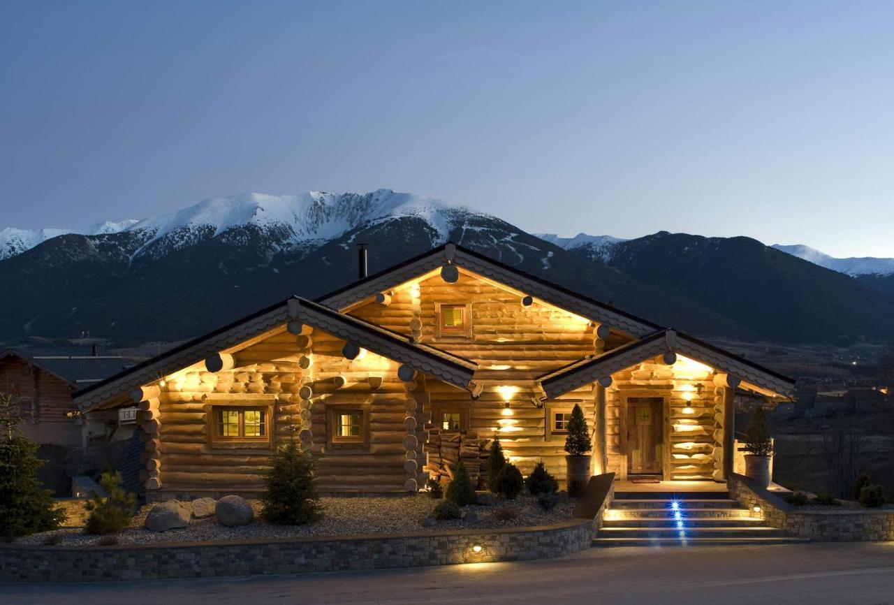 Chalet De Luxe "Lodge Des Sens" - Jacuzzi & Sauna - 12 Pers Bolquere ภายนอก รูปภาพ