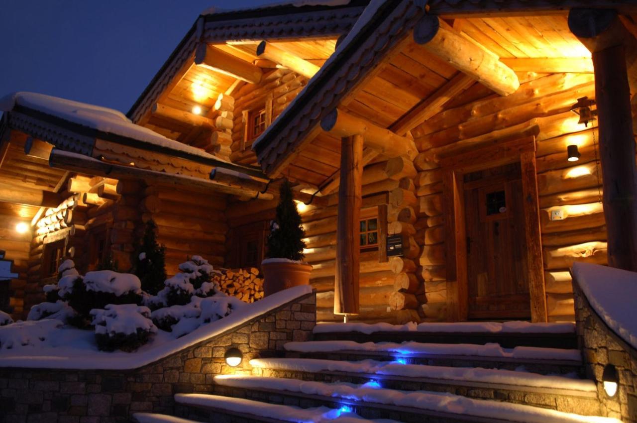 Chalet De Luxe "Lodge Des Sens" - Jacuzzi & Sauna - 12 Pers Bolquere ภายนอก รูปภาพ