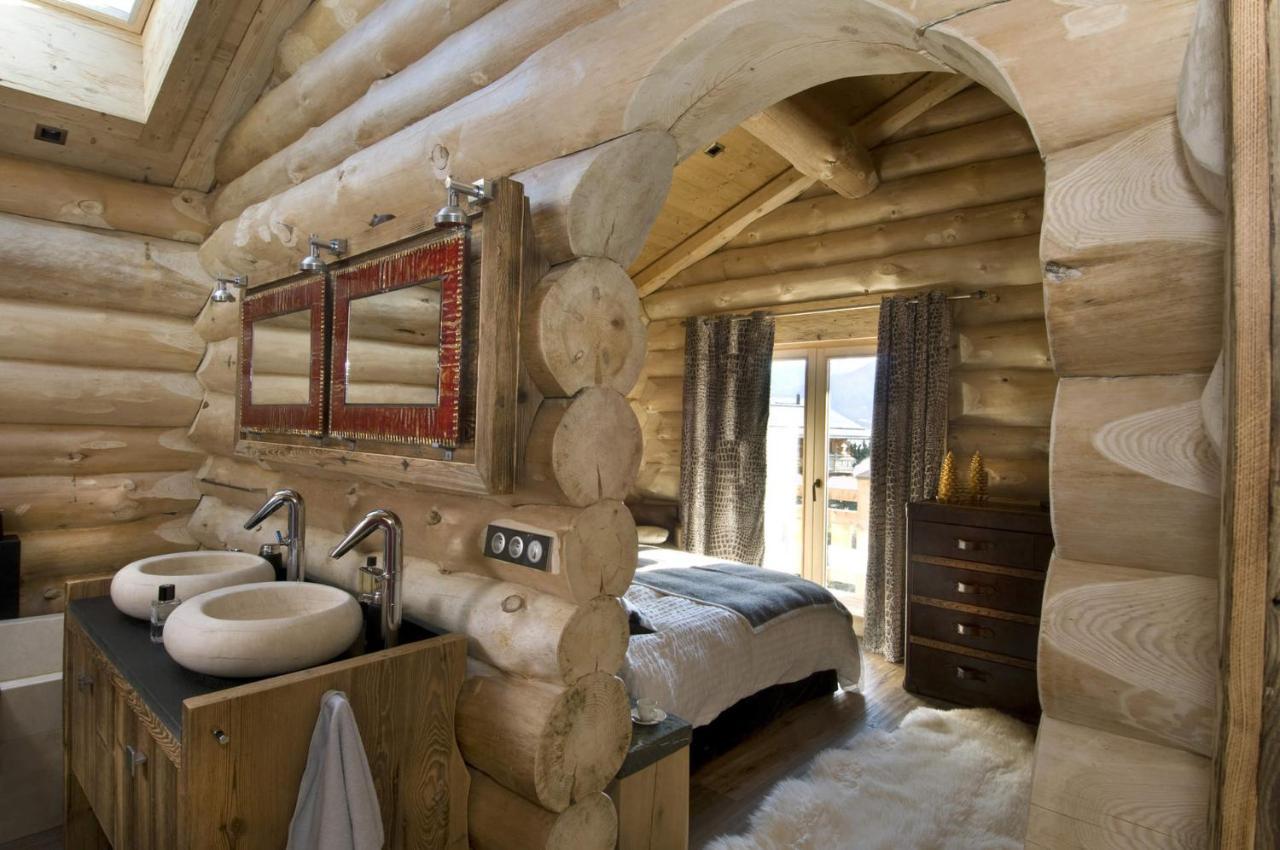 Chalet De Luxe "Lodge Des Sens" - Jacuzzi & Sauna - 12 Pers Bolquere ภายนอก รูปภาพ