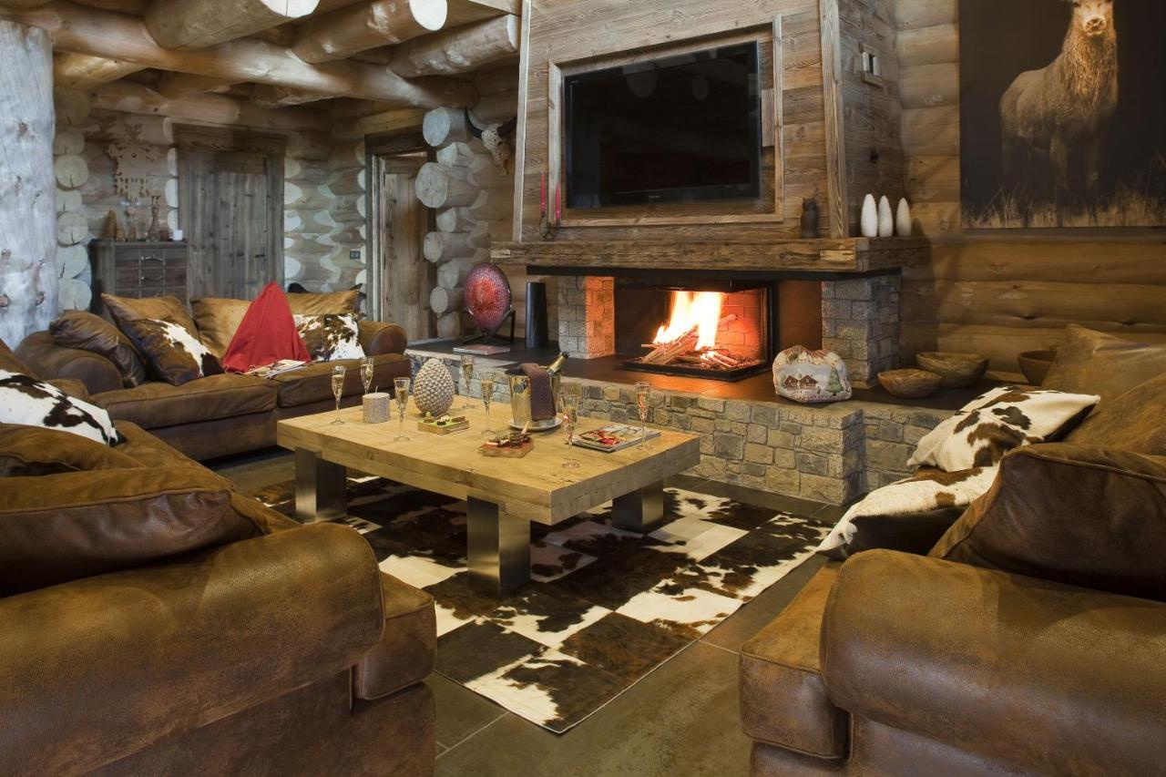 Chalet De Luxe "Lodge Des Sens" - Jacuzzi & Sauna - 12 Pers Bolquere ภายนอก รูปภาพ